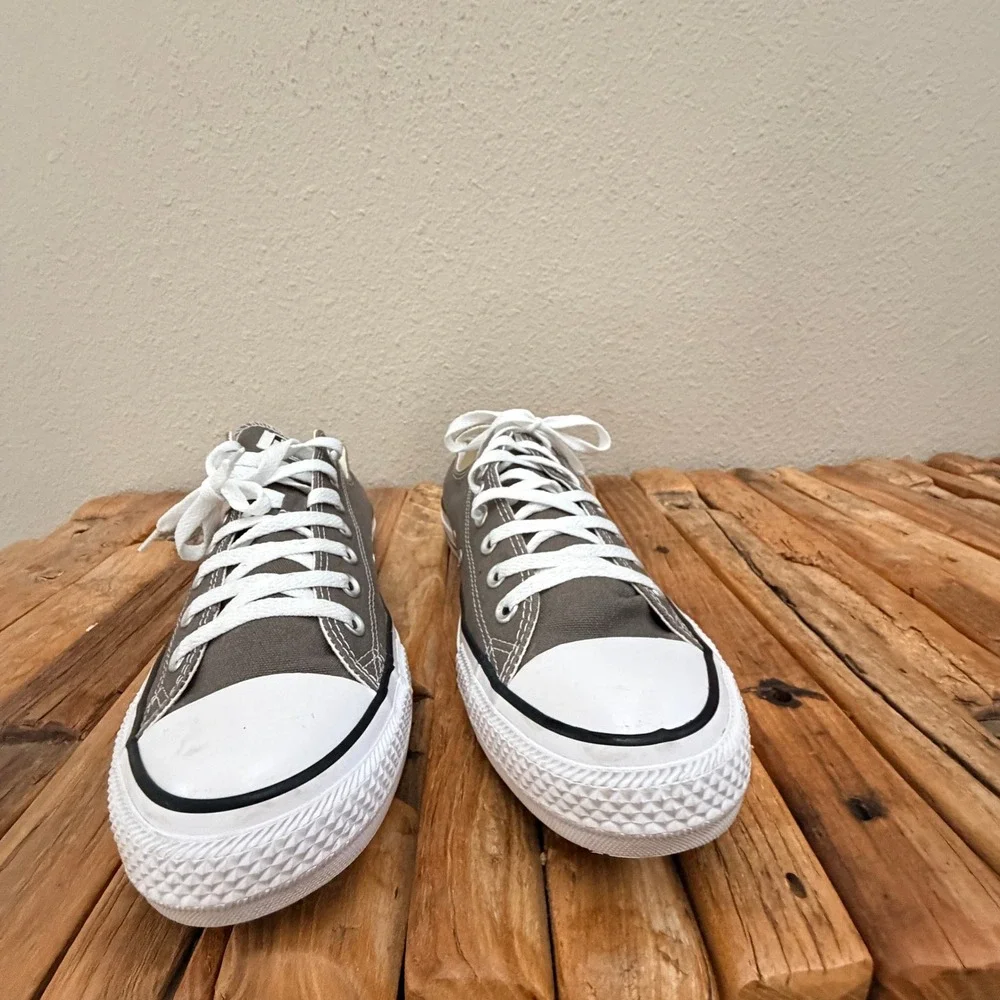 Converse Chuck Taylor All Star Low Top Charcoal Grey Sneakers 1J794 Mens 11 W 13 - Picture 6 of 8